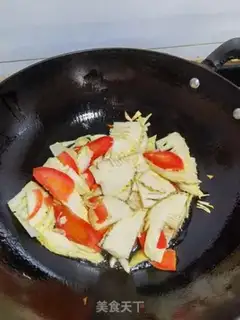 Make Spring fried meat step 3