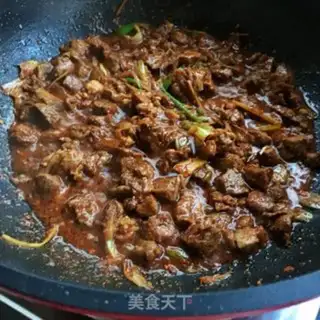 Make Spicy lamb step 6