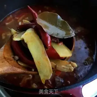 Make Red lamb noodles step 9