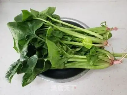Make Scrambled spinach step 2