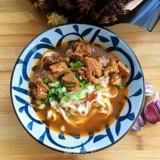 Make Red lamb noodles step 13