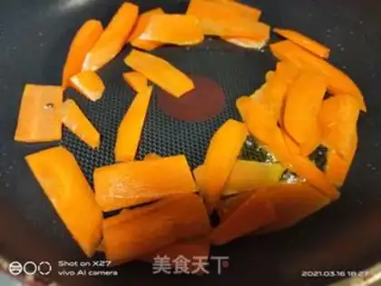 Make Carrot beef step 2