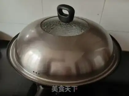 Make Shrimp skin steamed eggs step 5