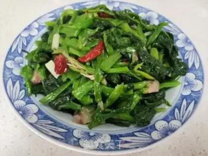 Make Scrambled spinach step 7