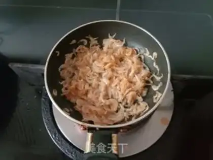 Make Shrimp skin steamed eggs step 6
