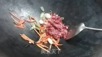 Make Carrot and beef step 4