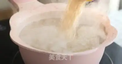Make Quinoa porridge step 1