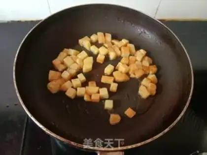 Make Spud ham sausages step 2