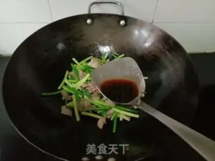 Make Garlic fried meat step 5