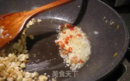 Make Ham vegetable grains step 6