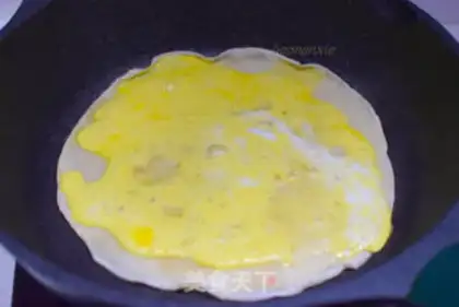 Make Breakfast eggcake step 4
