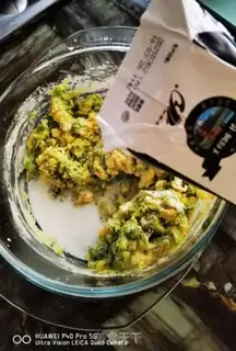 Make Peas shrimp muffin step 4