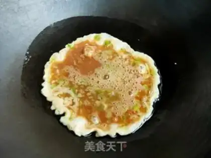 Make Egg and shrimp sauce step 3