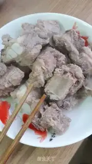 Make Sugar and vinegar steak radish step 1