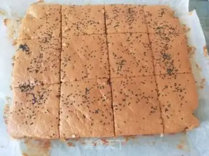 Make Red date cake step 11