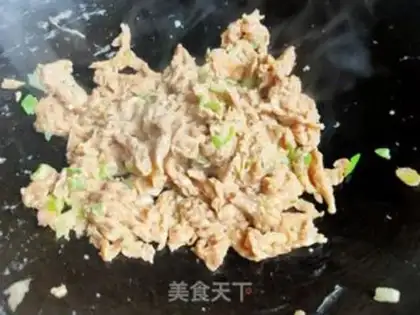 Make Egg and shrimp sauce step 6