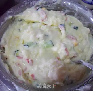 Make Mashed potato vegetable salad step 4