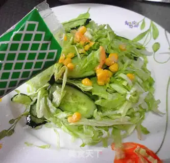 Make Mashed potato vegetable salad step 5
