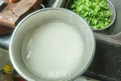 Make Red potato rice step 2