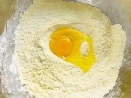 Make Corn paste pot step 1