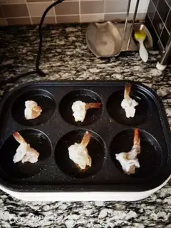 Make Peas shrimp muffin step 19