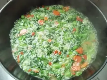 Make Red potato rice step 6