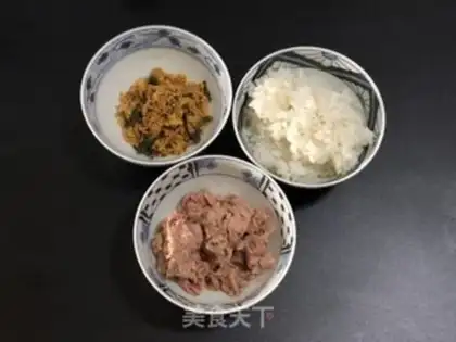 Make The tuna cheese-cooking step 0