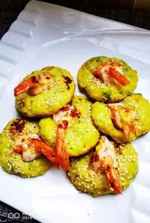 Make Peas shrimp muffin step 23
