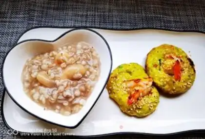 Make Peas shrimp muffin step 24
