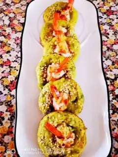 Make Peas shrimp muffin step 26
