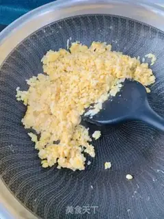 Make Sakura shrimp, soy rice step 3