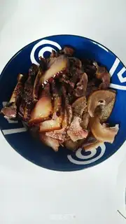 Make Garlic pork step 1