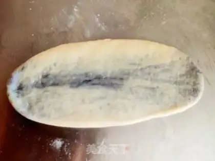 Make Bean roll bread step 12