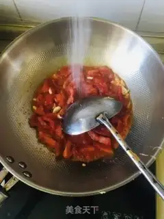 Make Tomato fried eggs step 5