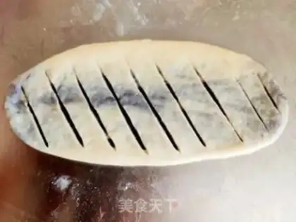 Make Bean roll bread step 13