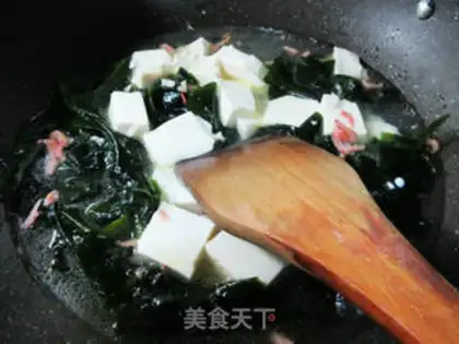 Make Shrimp dress with tofu soup step 5