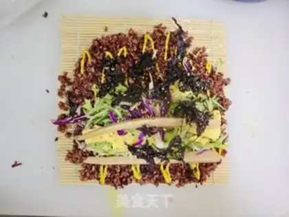 Make Vegetable rolls for groceries step 2