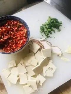 Make Tofu noodles step 0
