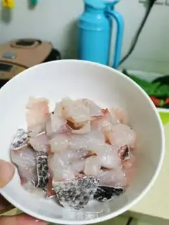 Make Steamed black fish step 0