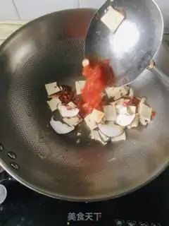 Make Tofu noodles step 3