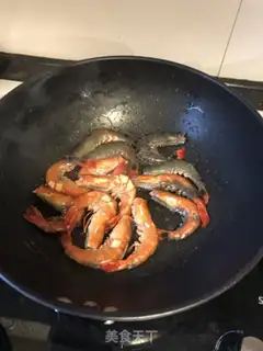 Make Spicy shrimp step 2