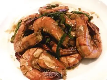 Make Spicy shrimp step 4