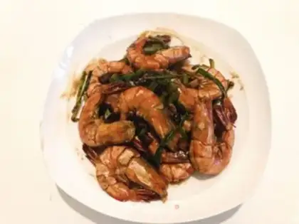 Make Spicy shrimp step 5