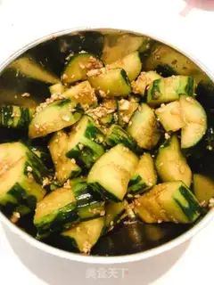 Make Garlic cucumber step 4