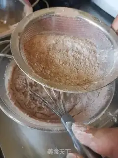 Make Coco Snow Cookie step 2