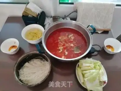 Make Guizhou acid Soupfish step 7