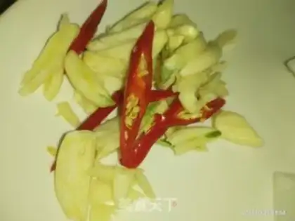 Make Garlic cabbage step 2