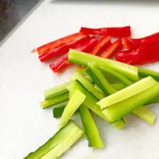 Make Shrimp bean salad step 6