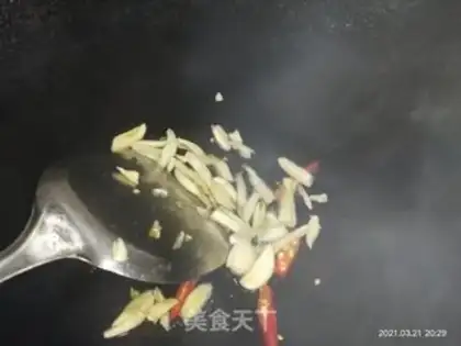 Make Garlic cabbage step 3