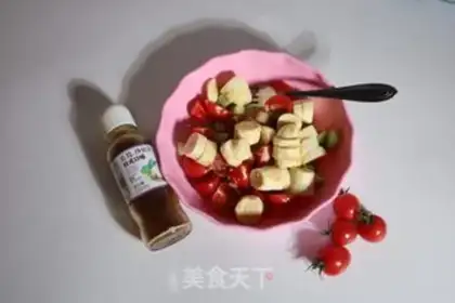 Make Holy fruit banana salad step 4